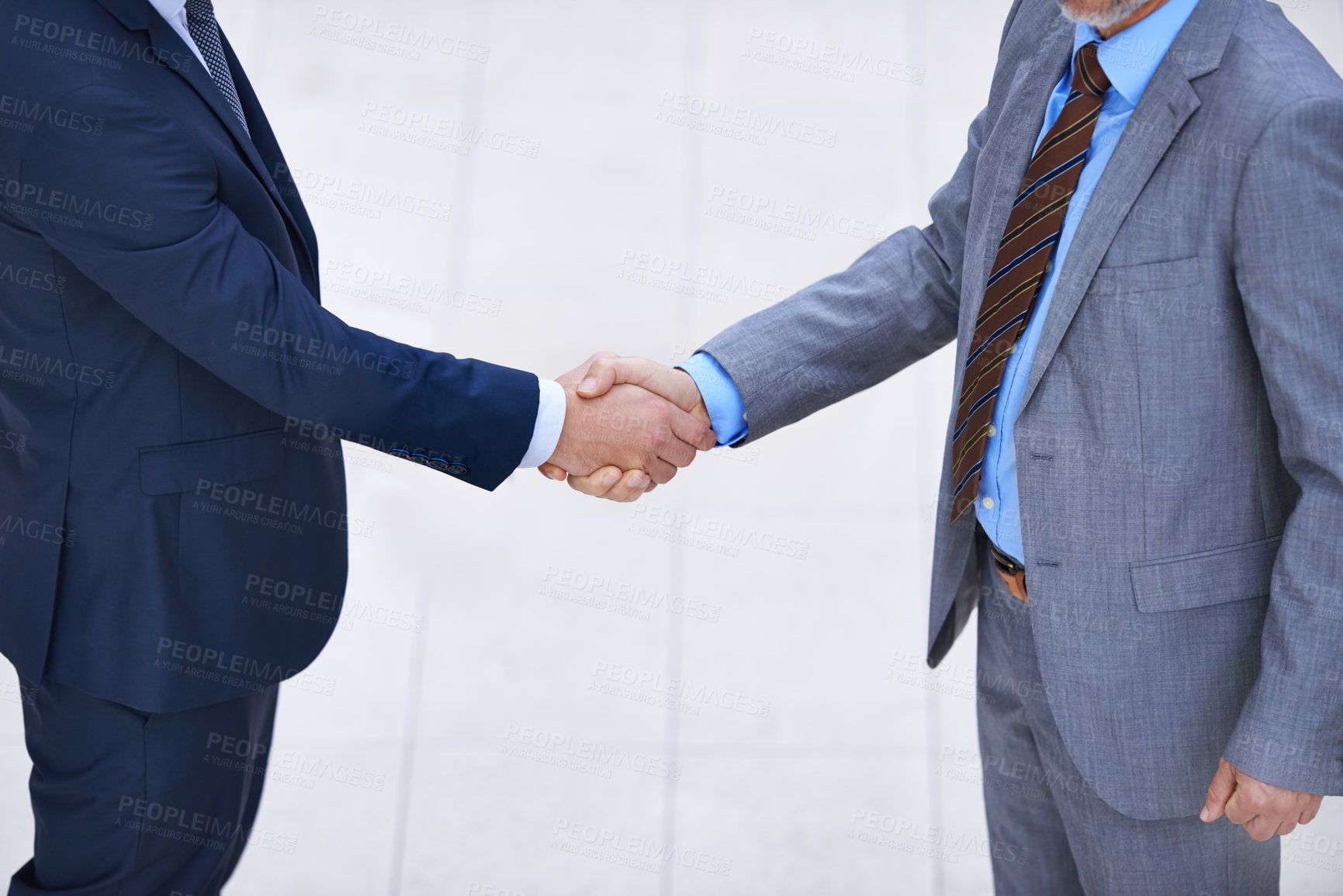 Buy stock photo Office, business people and shaking hands for deal, collaboration and b2b partnership agreement for consultant. Welcome, introduction and handshake for greeting, meeting and thank you for support