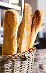 A basket of delectable breads