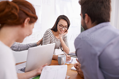 She can be proud of her work | Buy Stock Photo on PeopleImages, Picture ...
