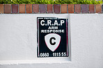 Need help? Call C.R.A.P!