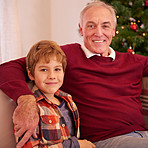 He's spending this christmas with his grandson
