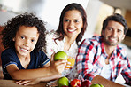 Fruit keeps our family healthy!