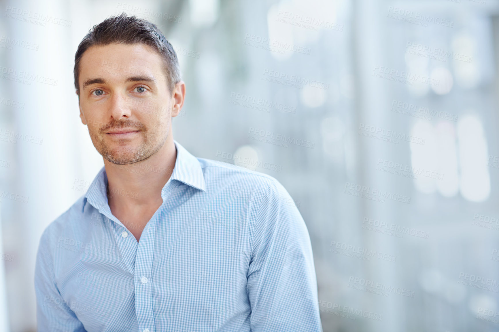 Buy stock photo Portrait of a handsome mature businessman