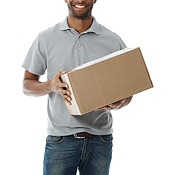 He always delivers on time | Buy Stock Photo on PeopleImages, Picture ...