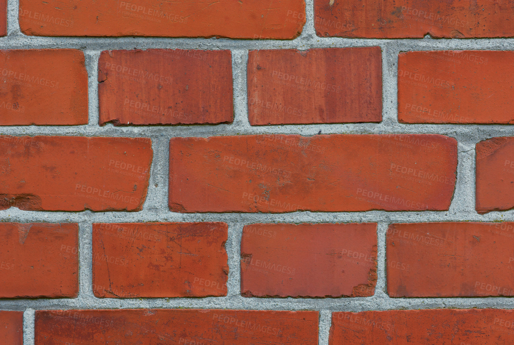 Buy stock photo A closeup shot of a brick wall