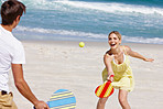 Let's play paddle ball!