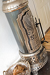 Antique wood burning stove - Danish Design