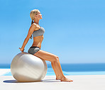 This ball is my secret to fitness