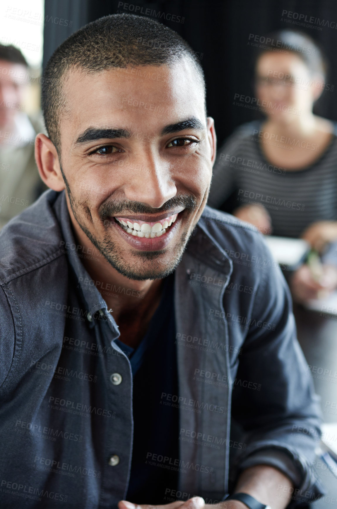 Buy stock photo Real life businesspeople shot on location. Since these locations are the real thing, and not shot in an 