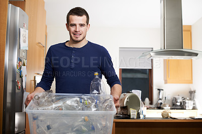 He's passionate about recycling