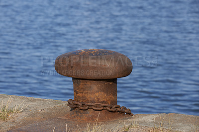 Buy stock photo Shot of the harbour