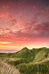 Sunset at the Westcoast of Jutland, Denmark