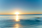 Sunset at the beach - the westcoast of Jutland, Denmark