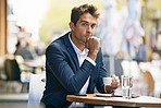 Time to do business...but first, coffee