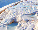 Pamukkale close-up, Turkey