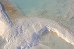 Pamukkale close-up, Turkey