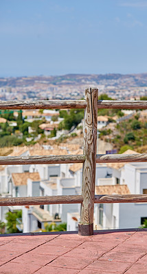 Buy stock photo Viewpoint - the beautiful Malaga, Andalusia, Spain