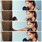 Building her punching power