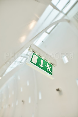 Buy stock photo Escaping -  modern life and architecture 