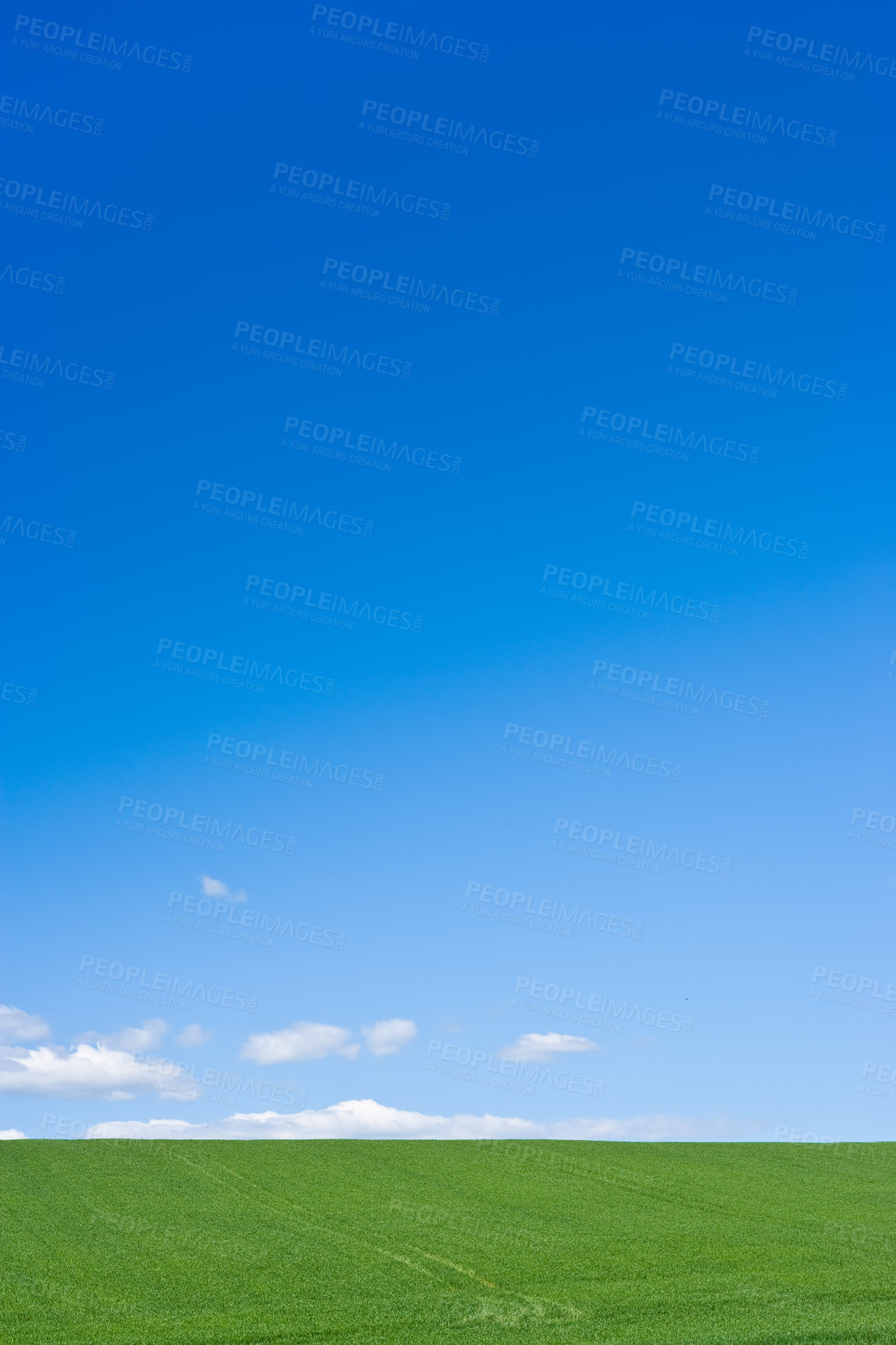 Buy stock photo Farmland in springtime - Jutland, Denmark