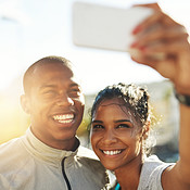  Post-workout selfie | Buy Stock Photo on PeopleImages, Picture And ...