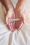 What legacy will you leave?