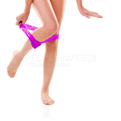 Young Woman Taking Off Her Panties Stock Images and Photos - PeopleImages
