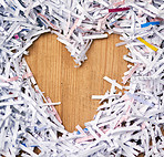 I love shredded paper