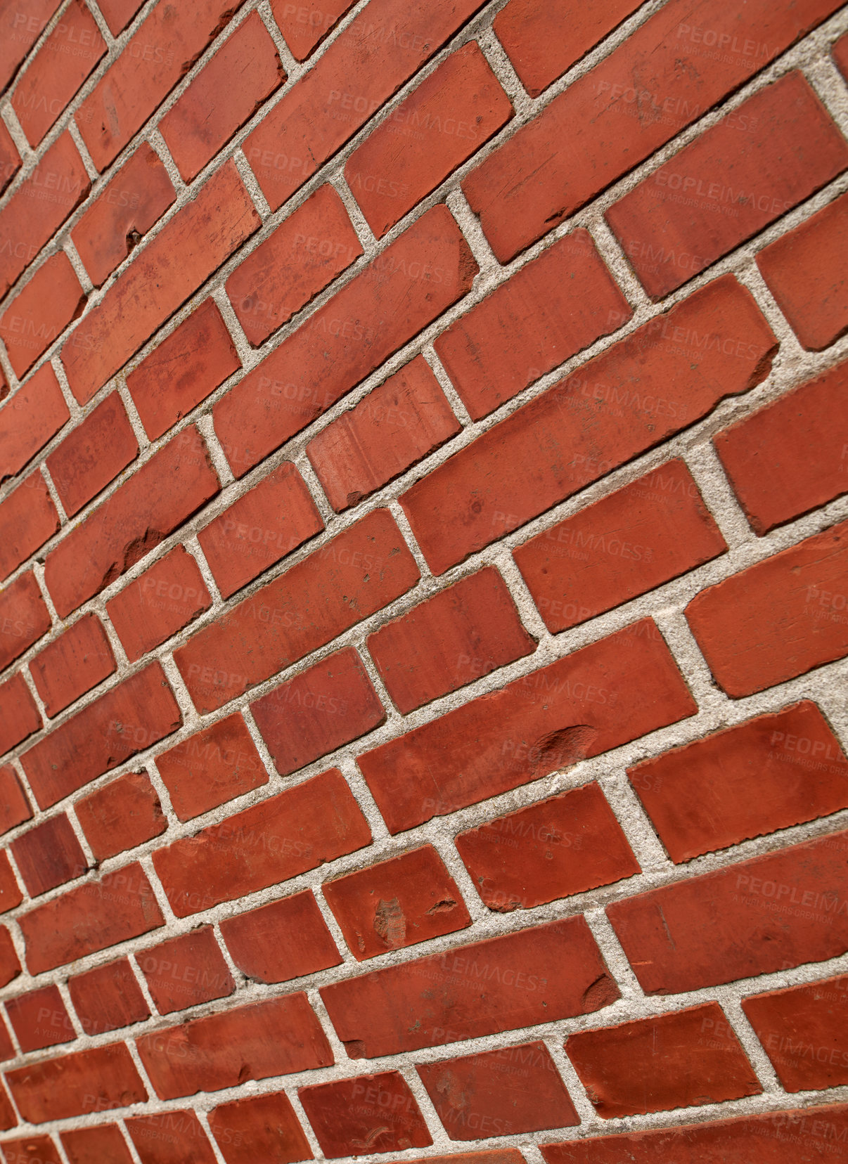 Buy stock photo A photo of a very old brick wall