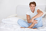 Just relaxing in bed