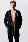 Male fashion model