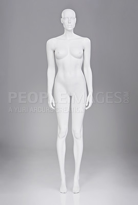Buy stock photo Shot of a clothing mannequin