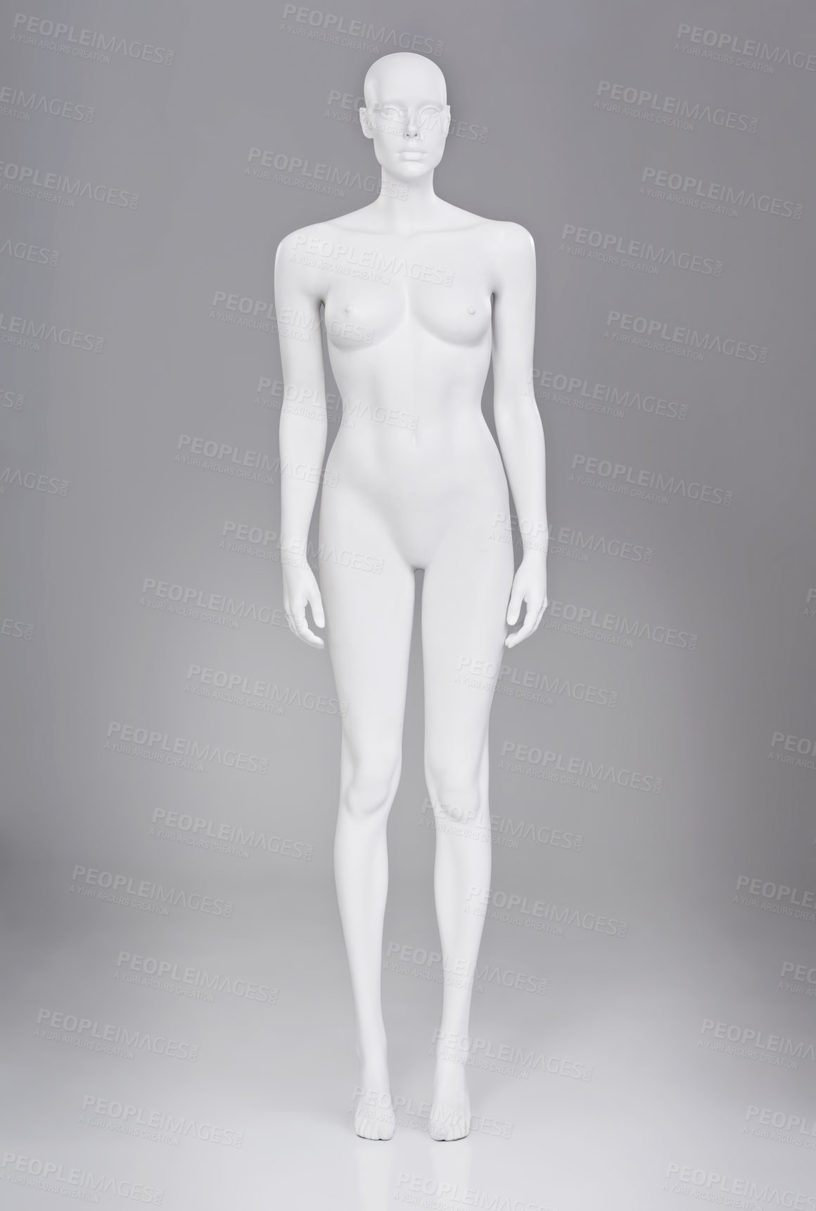 Buy stock photo Shot of a clothing mannequin