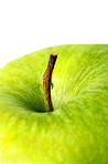 Photo of ripe green apple