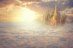 Heaven above the clouds