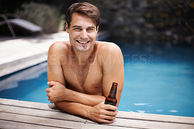 Buy stock photo Portrait of a young man
