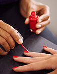 Ravishingly red nails