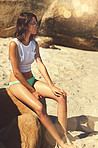 My dreams are made of sand and sun