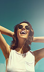 Her beauty shines bright in the sun