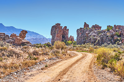 Buy stock photo The Cederberg Wilderness Area  a wonderfully rugged mountain range about 200km north of Cape Town. Largely unspoiled, this designated wilderness area is characterised by high altitude fynbos and, not surprisingly, considering the name, sizeable cedar trees.