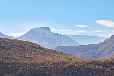 Buy stock photo The Cederberg Wilderness Area  a wonderfully rugged mountain range about 200km north of Cape Town. Largely unspoiled, this designated wilderness area is characterised by high altitude fynbos and, not surprisingly, considering the name, sizeable cedar trees.