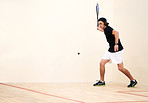 Squash is a sport that requires skill and speed