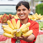 Fresh bananas