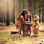 Three little drummers