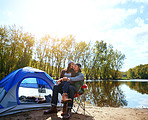 Camping made us develop a new appreciation for each other