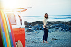 The beach is my ideal destination
