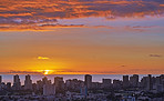 Honolulu by night,  Oahu - Hawaii