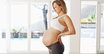 Having a strong back is a big plus during pregnancy