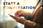 Starting a conversation has never been easier