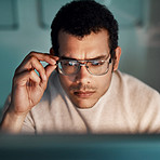 Concentrating on the work to meet the deadline